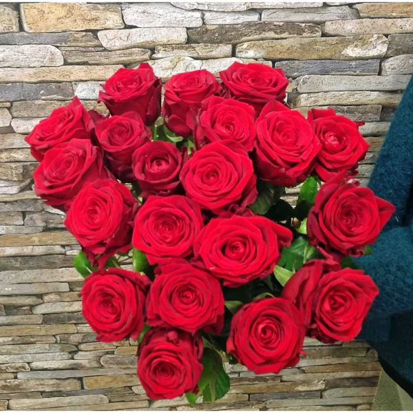 bouquet de roses rouge - livraison à genève