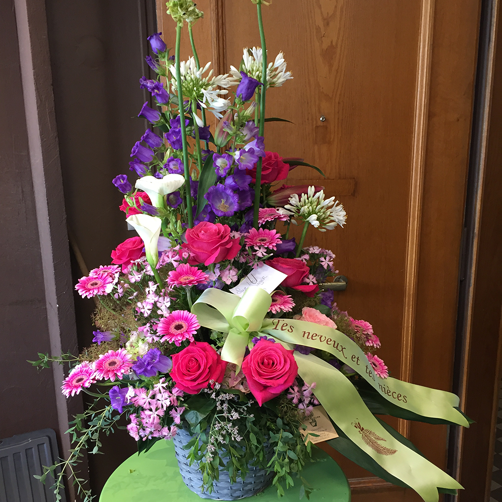 arrangement floral pour enterrement